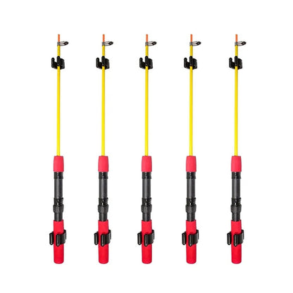 40 Piece Fishing Pole Rod Holder Clips