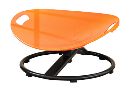 Balance Training Spin Chair for Autistic Little Ones Sensory Spinning Chair 100kg Weight -Orange