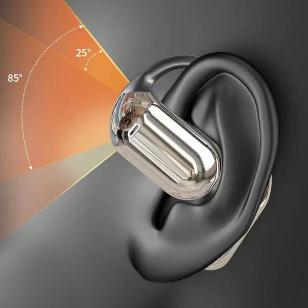 Real-Time AI Translation Earbuds Wireless Headphones for Travel Meetings Learning-Black