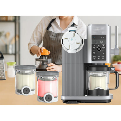 4Pcs Swirl Pints and Lids Compatible with Ninja NC700 NC701 Series for Ice Cream