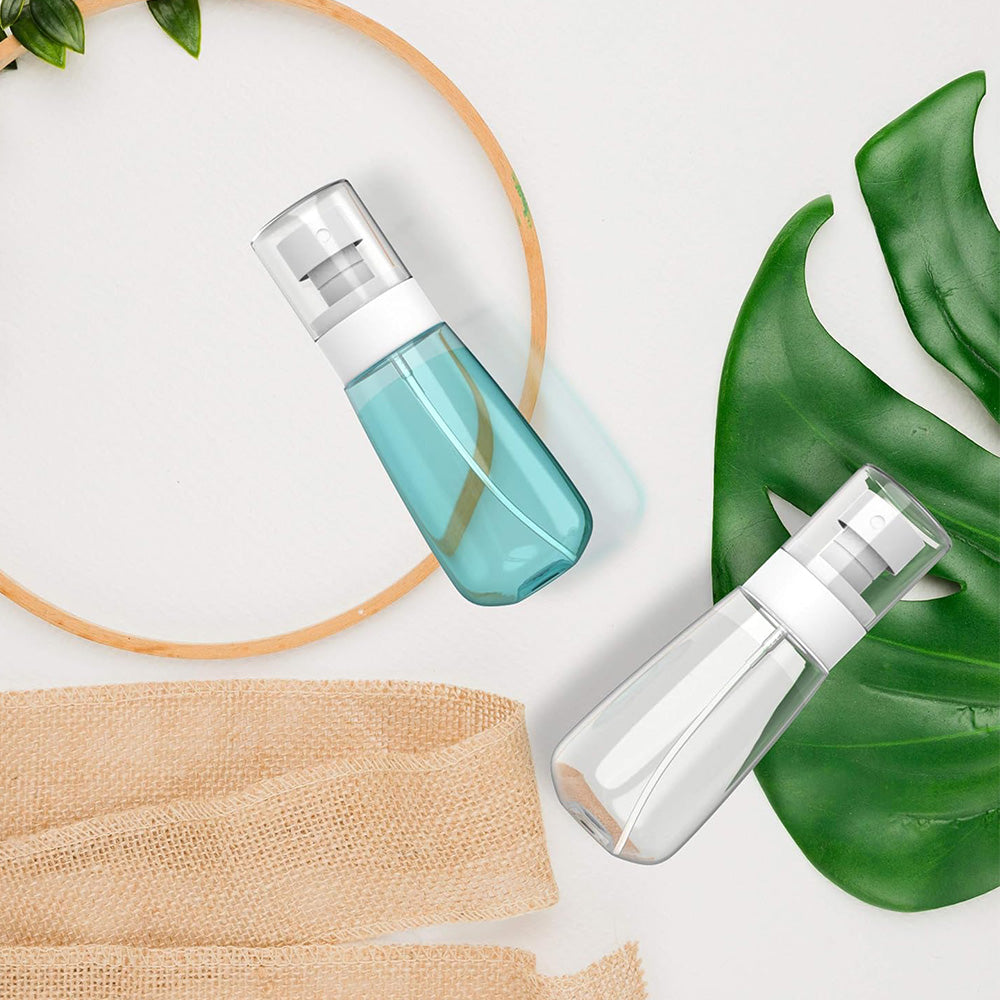 3 Piece 60ml Refillable Fine Mist Travel Spray Bottles