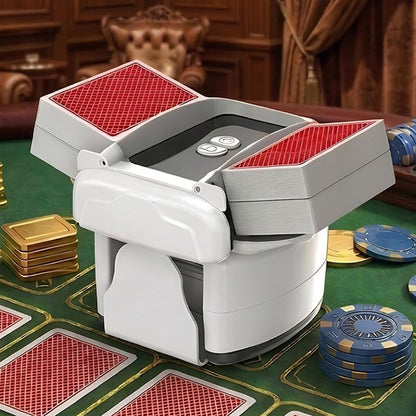 Automatic Card Shuffler with Auto Manual Modes