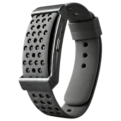 Screenless Fitness Tracker with 2 Straps Waterproof Smart Watch - Black
