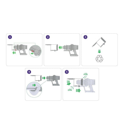 Dust Bin Replacement Compatible With Dyson V10 Vacuum Cleaner
