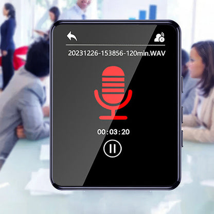 MP4 Player with Bluetooth 2.4-Inch Screen Built-in Speaker and FM Radio