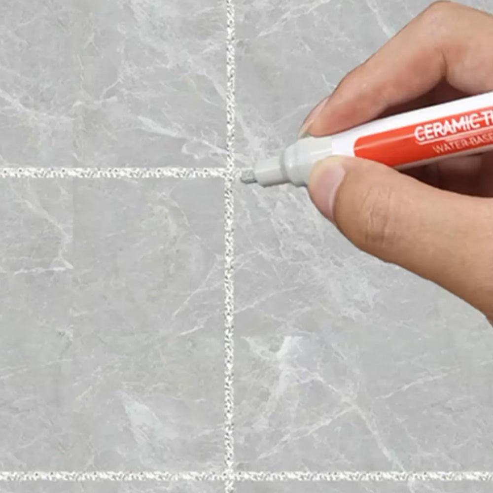 5Pcs Set Fast Drying Grout Tile Repair Pens Waterproof Floor Wall Gap Color Repair Tool Gold