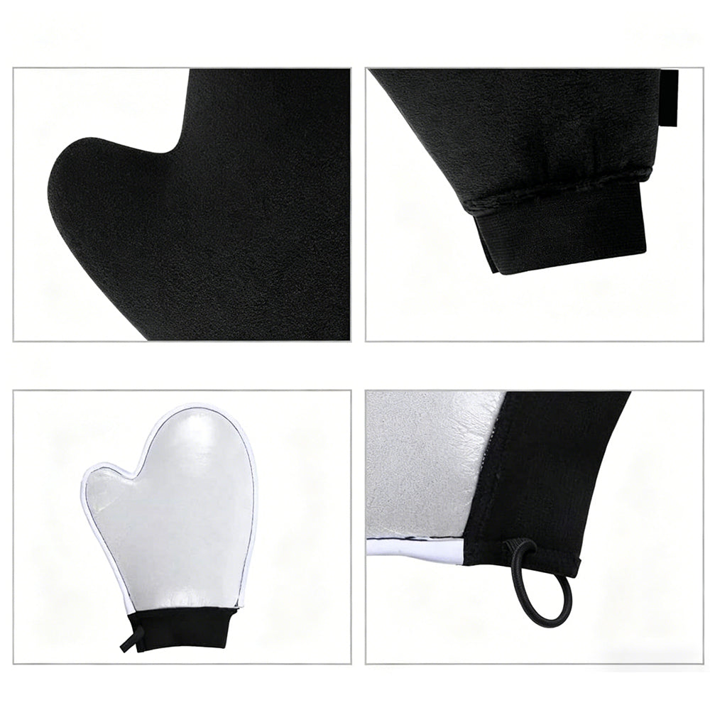 4Pcs Back Tanning Applicator Velvet Body Lotion Applicator for Self Tanner