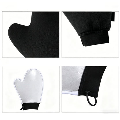 4Pcs Back Tanning Applicator Velvet Body Lotion Applicator for Self Tanner