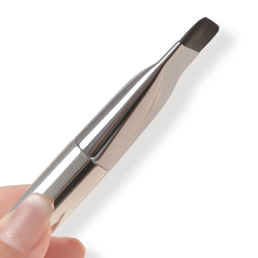 4 Pack Flat Foundation Brush Straight Head Makeup Brush for Liquid Foundation Face Mask