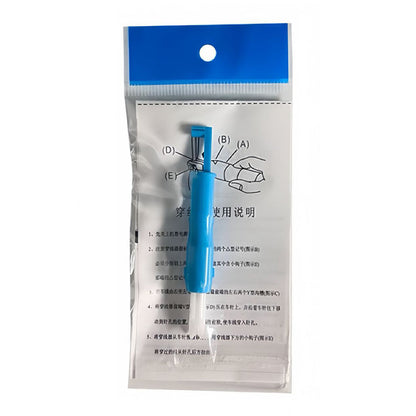 5 Pack Sewing Needle Threaders Quick Threading Tool-Blue