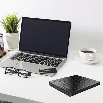 8-in-1 USB Hub with DVD Writer