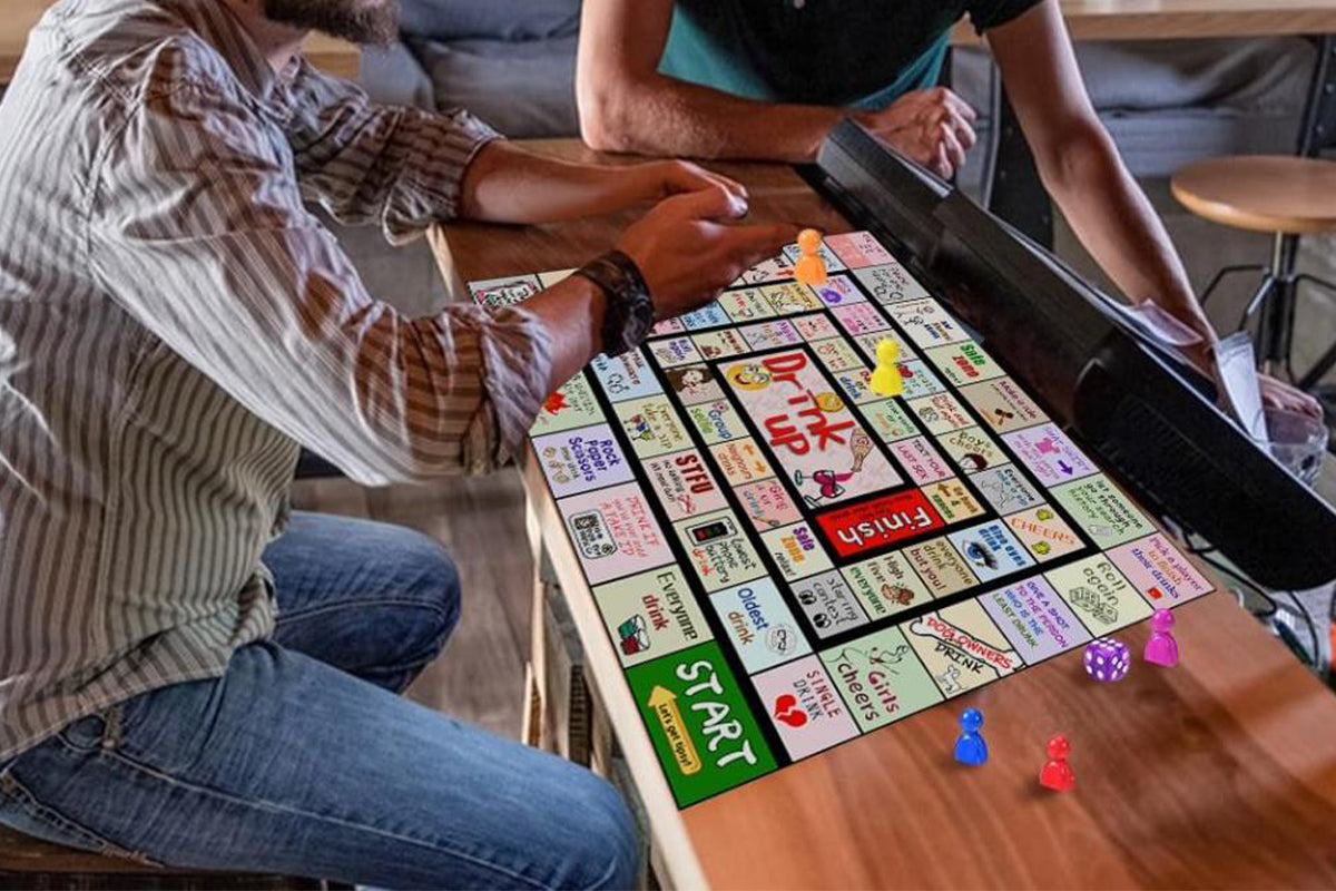 Drinking Board Games for Adults Interactive Game Night Birthday Party 2-8 Players
