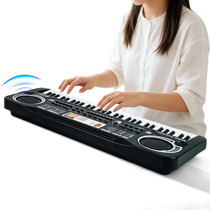 61 Keys Electric Piano Music Keyboard For Kids Beginner With Microphone