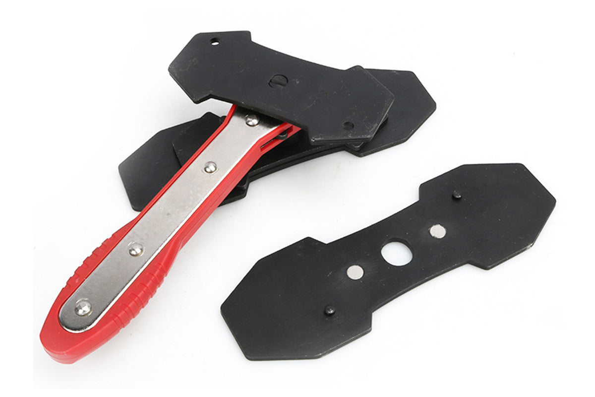 2Pcs Ratchet Disc Brake Caliper Piston Wrench Spreader Separator Press Compression Tool