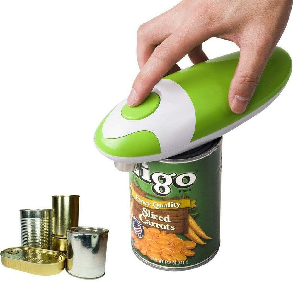 Kitchen Auto Electric Can Opener - Green