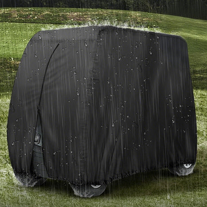 Oxford Golf Cart Cover Waterproof Dustproof Protector for 2- or 4-Passenger Cart