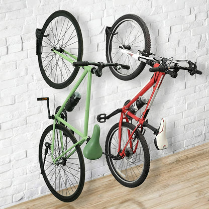 4 PCS Adjustable Bike Wall Mount Wall Mounted Bicycle Holder
