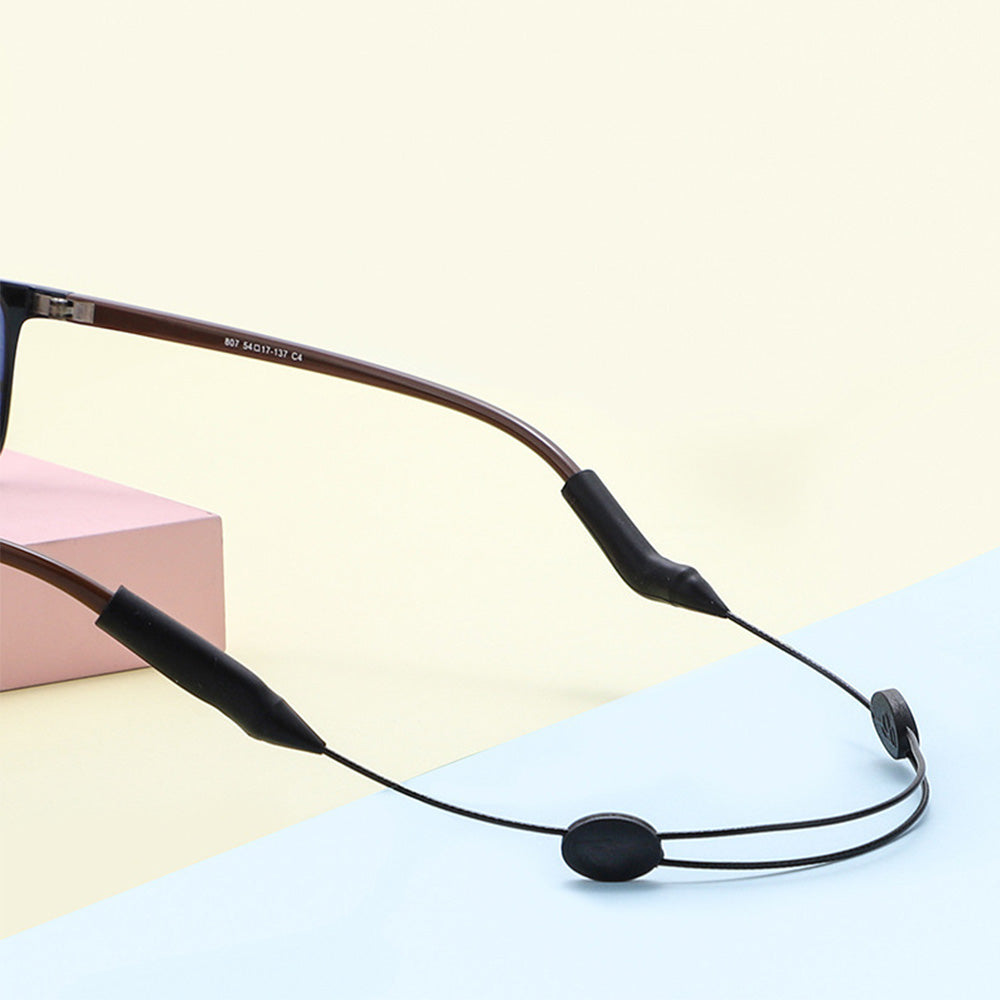 3Pcs Adjustable Glasses Strap Silicone Anti-Slip Eyewear Retainer Cord