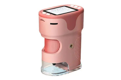 1000X Digital Pocket Microscope Rechargeable Handheld Portable Microscopes For Kids-Pink
