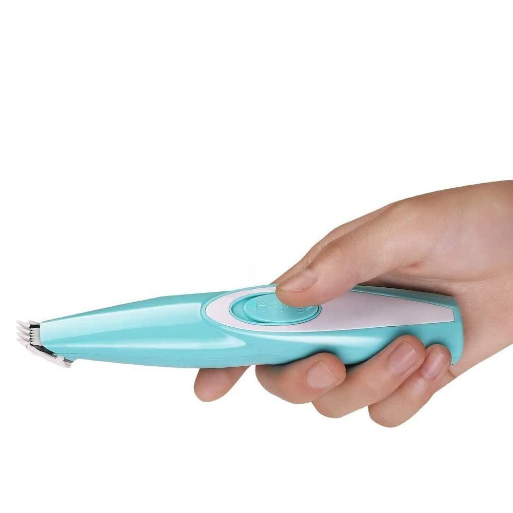 Mini Pet Hair Trimmer with LED Light for Paw Face Grooming