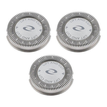 3 Pcs Replacement Shaver Head Blades Compatible With Philips HQ56 Series