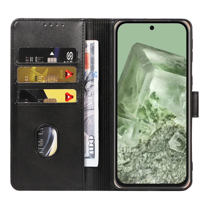 Wallet Case for Pixel 10 and 10 Pro Holder Snap-Lock Flip Cover-Black