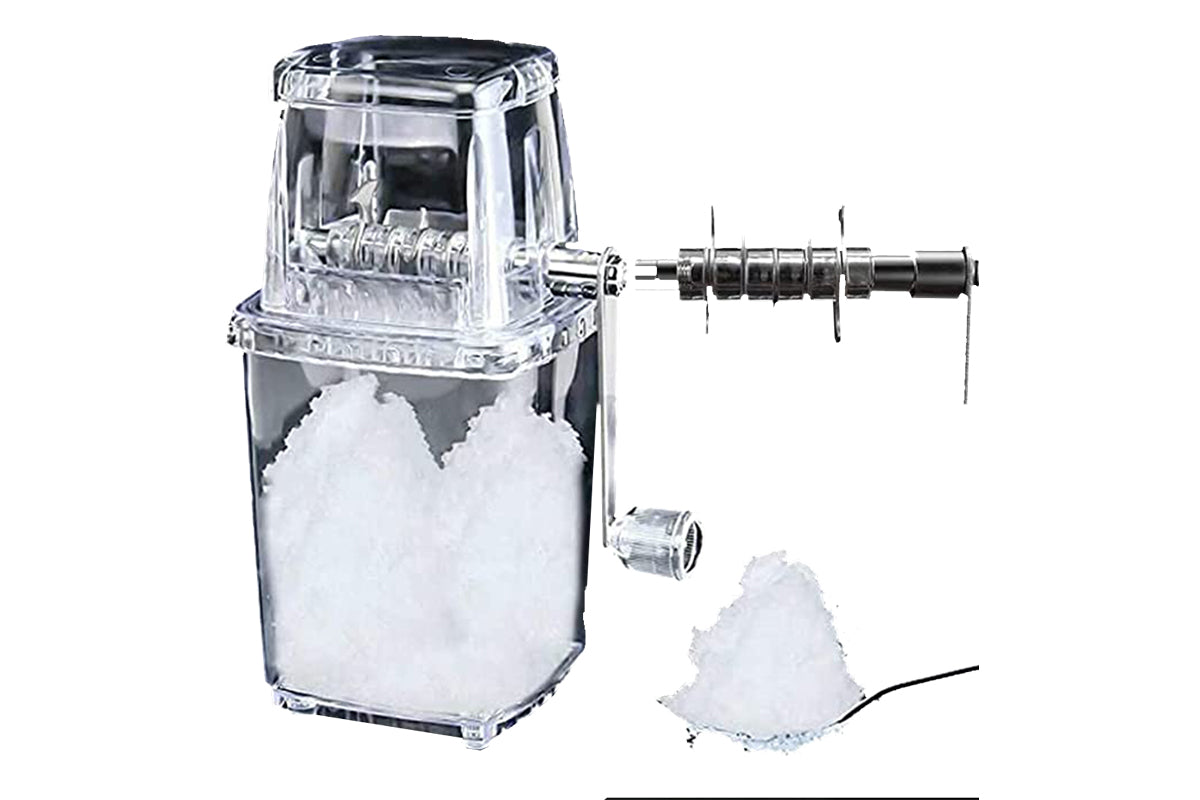Portable Ice Crusher and Shaved Ice Machine-Clean