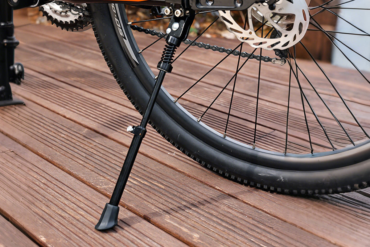 Adjustable Aluminum Alloy Bicycle Kickstand Mountain Road Bike Side Support
