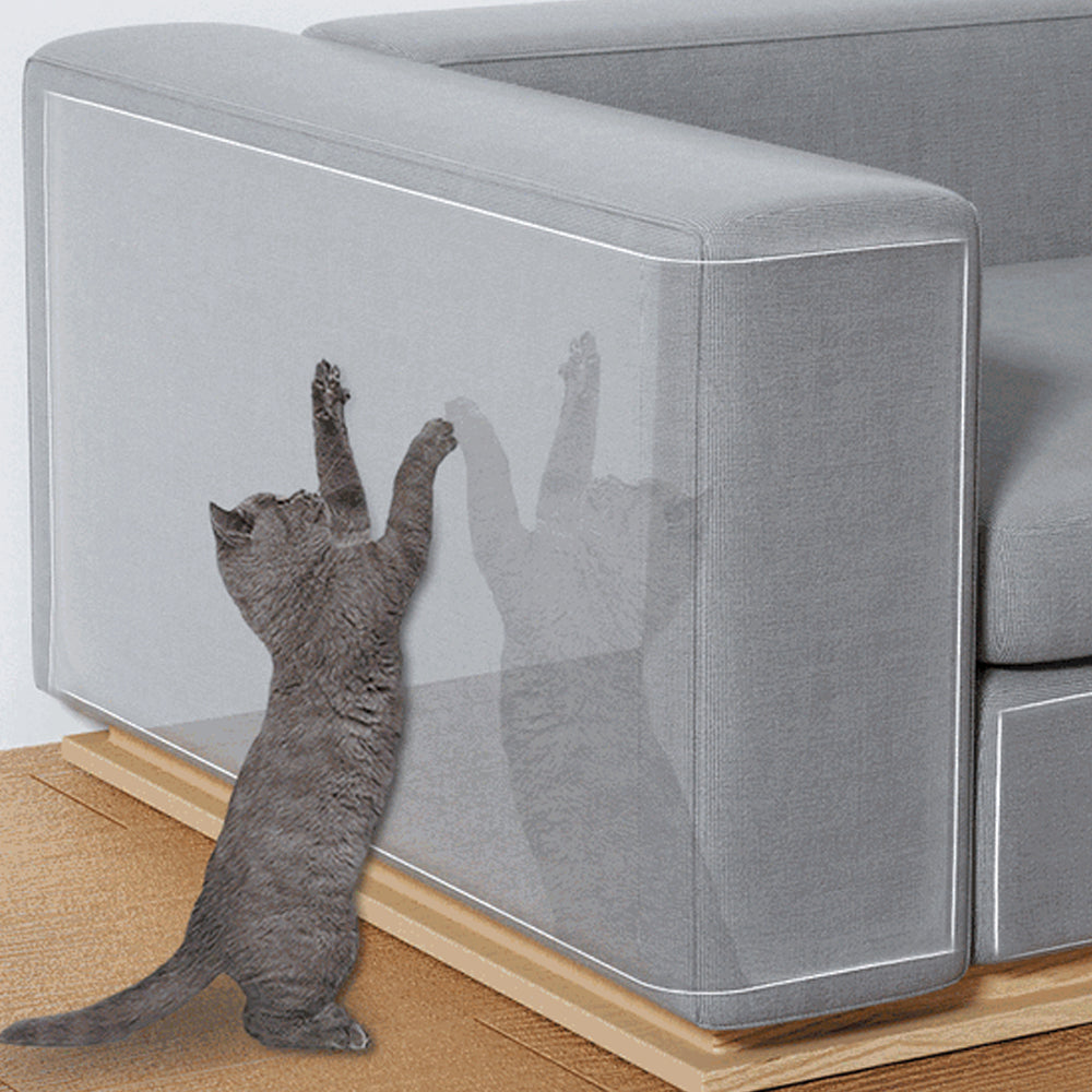 45 x 500cm Anti Cat Scratch Furniture Protector Film Self-Adhesive Couch Scratch Protector Tape