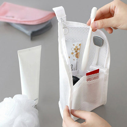 4 Pack Self Standing Toiletry Bag Waterproof Travel Cosmetic Organizer
