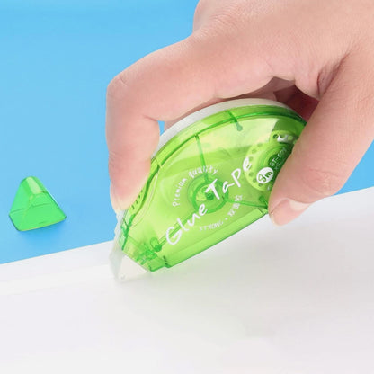 8Pcs Double Sided Tape with Roller Dispenser for Scrapbooking Photo Craft