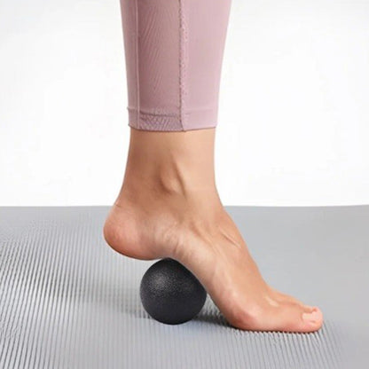 Fitness Foam Roller Set for Deep Tissue Muscle Massage Exercise Massage Rollers Black