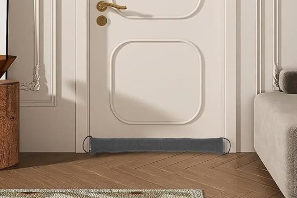 2Pcs Weighted Door Draft Stopper Door Noise Blocker Fits Door Gap Up to 8cm