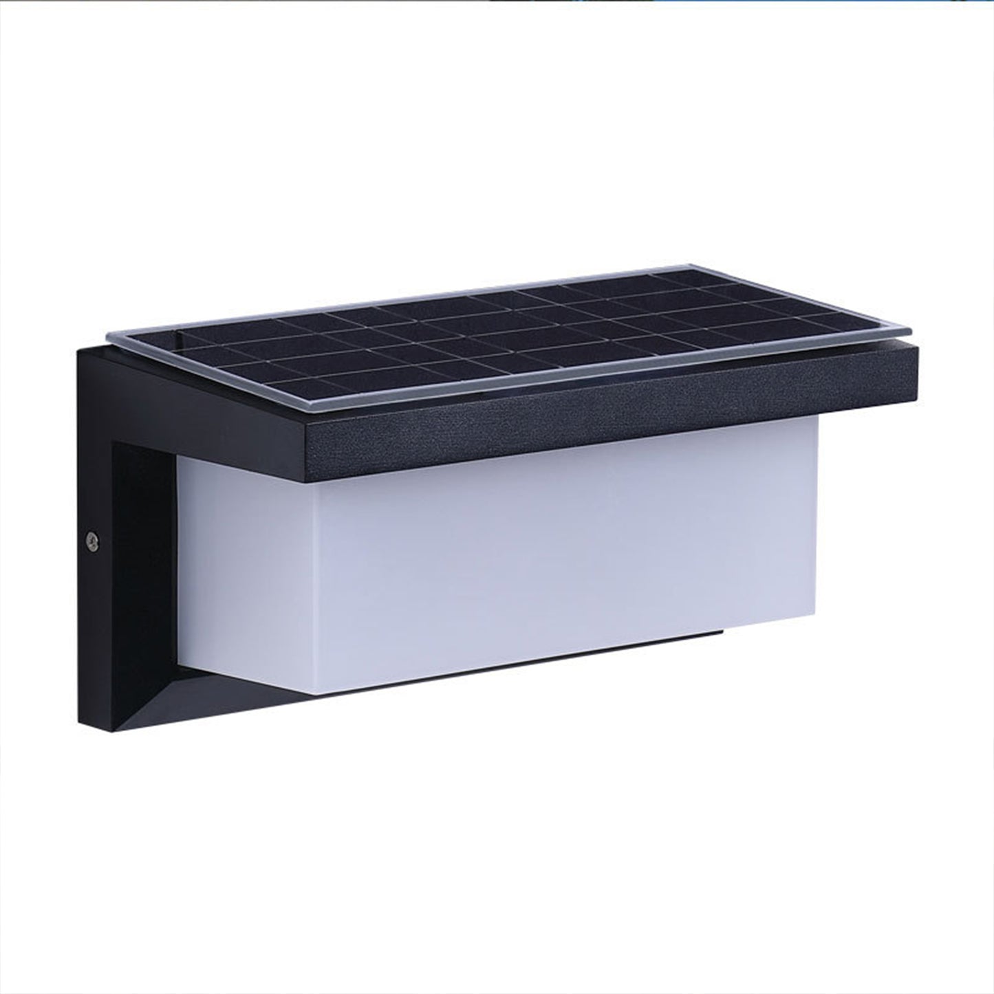 Outdoor Square Solar Light Control Wall Light