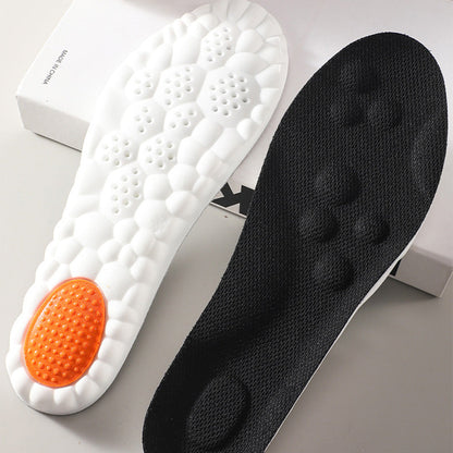 Pair of 4D Cloud-Soft Comfort Soles Cushioning Arch Support Insoles