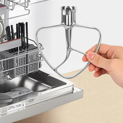 Stainless Steel Flat Beater for KitchenAid 4.5-5 Quart Tilt-Head Stand Mixer