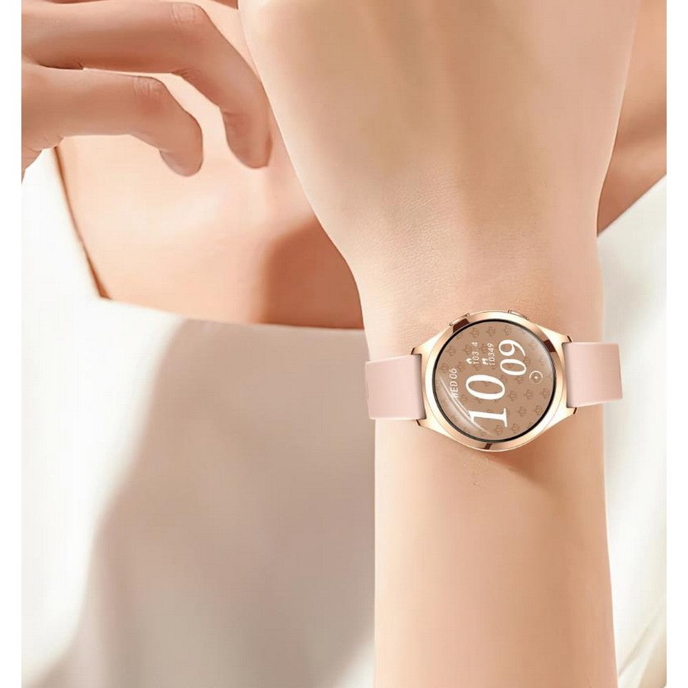 Smart Watch for Women Waterproof Smartwatch 100+ Sports Fitness Tracker Watch-Gold