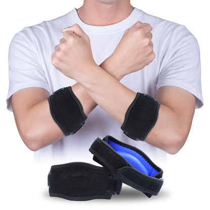 2Pcs Set Elbow Brace Arm Support Band for Sprorts Tennis Golf