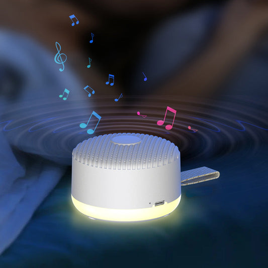 Portable White Noise Machine with 12 Soothing Sounds Rechargeable Sleeping Aid  with Night Light