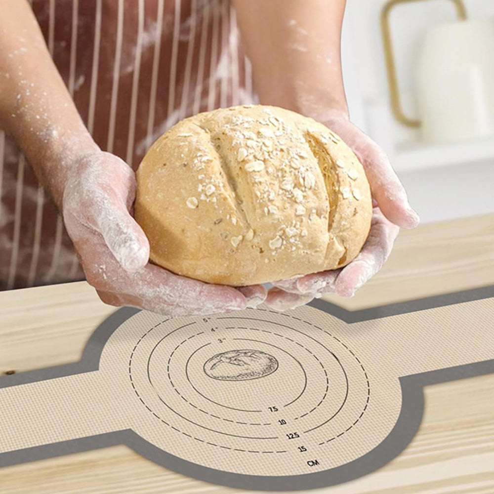 2PCS Silicone Bread Sling Reusable Baking Mats Sour Dough Baking Tools