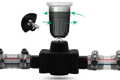 Hand Electric Drill Drive Self Priming Pump Water Oil Transfer Small Pumps for Home