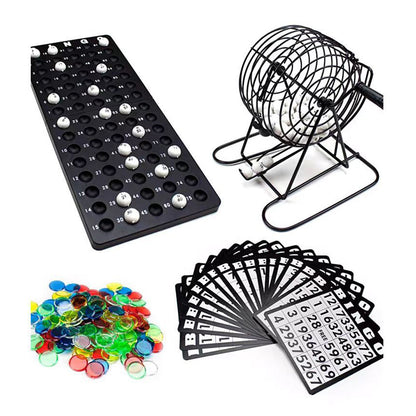 Family Bingo Game Set Bingo Machine Game for Large Groups Parties