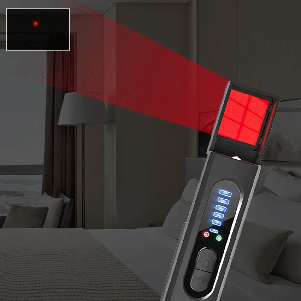 Hidden Camera Detector Anti Spy Signal Scanner GPS Tracker Detector for Home Office Hotel