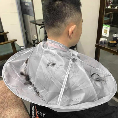 Collapsible Hair Cutting Cape with Storage Bag Hair Cutting Umbrella