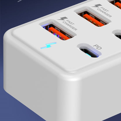 12 Port Hub Docking Station 66W Fast Charging Desktop Hub
