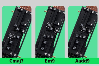 Guitar Aid Chords Trainer One-touch Guitar Chord Player Assisted Guitar Learning System for Adults or Children Trainer