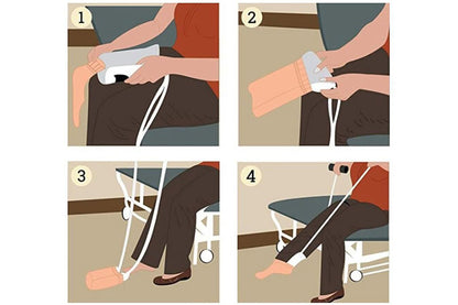 2 Piece Sock Aid Helper Puller Easy On And Off