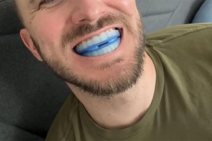 2Pcs Anti Snore Mouthpiece Mouth Guard Stop Snoring Grinding Sleep Aid Mouthguard