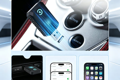 2-in-1 Wireless CarPlay Adapter