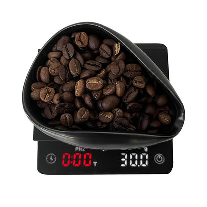 Ceramic Coffee Bean Dosing Tray Set